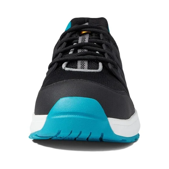 CAT Streamline 2.0 P91357-001 Women's 8.5 Black Teal Comp Toe Work Shoes HAWK560